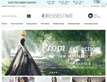 Tablet Screenshot of dressestime.com